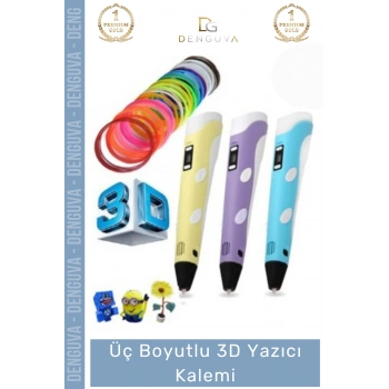 #Kalem Sağlıklı Güvenli PLA ABS Filament Hobi Profesyonel Tasarımcı Üç Boyutlu Çizim Yazıcı Kalemi