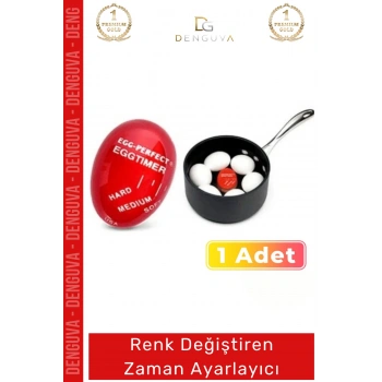 #PişirmeZamanlayıcı Renk ğiştiren Isıya Duyarlı Pratik Rafadan Kayısı Yumurta Pişirme Zamanlayıcı - 1 Adet