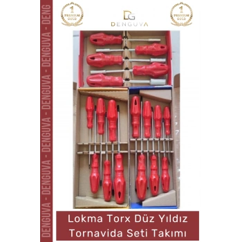 #TornavidaSeti Profesyonel Dayanıklı Çok Amaçlı Tamir Tadilat Lokma Torx Düz Yıldız Tornavida Seti Takımı