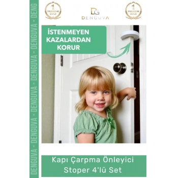 #Stoper Kapı Güvenlik Köpük Koruyucu Bebek Parmak Koruma Emniyet Çarpma Önleyici Stoper 4lü Set