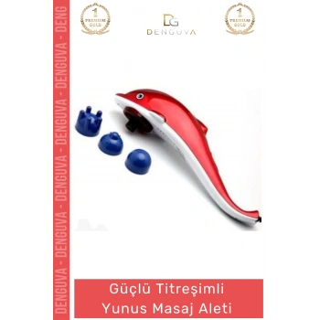#MasajAleti Profesyonel Ergonomik Titreşimli Terapi Vücut Kas Gevşetici Portatif Yunus Masaj Aleti