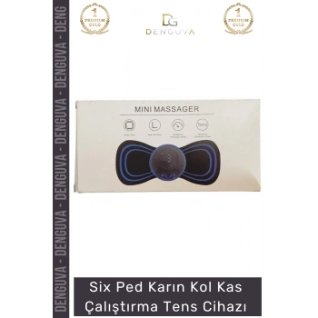 #TensCihazı EMS Teknoloji Six Ped Fitness Spor Geliştirici Kol Kas Çalıştırma Tens Cihazı - 1 Adet