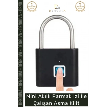#AsmaKilikt Biyometrik Güvenlik Teknolojili Çelik Gövde Akıllı Dijital Parmak İzi İle Çalışan Asma Kilit