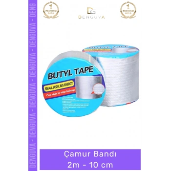 #ÇamurBandı Esnek Bitüm Esaslı Sızdırmazlık Su Yalıtım Bandı Çatı Tamir Kaplama Çamur Bandı 2m 10cm