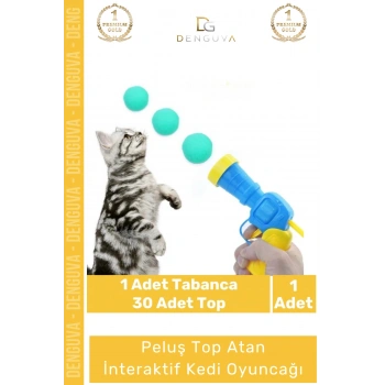 #KediOyuncağı Peluş Top Fırlatan Avlanma İçgüdüsü Geliştirici Eğlenceli İnteraktif Kedi Oyuncağı Seti