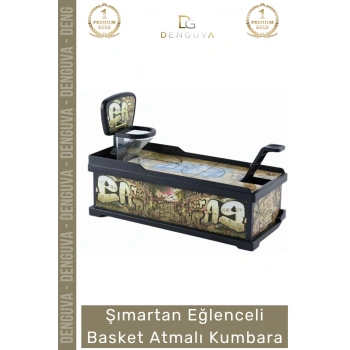 #Kumbara Eğlenceli Dekoratif Shoting Bank Masaüstü Tasarruf Oyunu Basket Atmalı Basketbol Kumbara