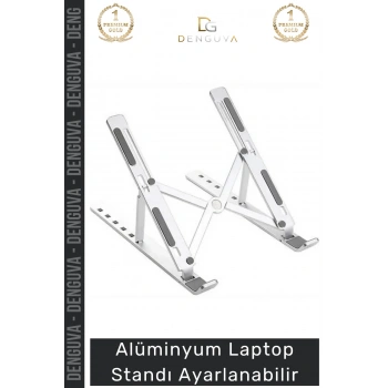 #LaptopStandı Katlanabilir Ergonomik Metal Taşınabilir Dizüstü Alüminyum Laptop Standı Ayarlanabilir