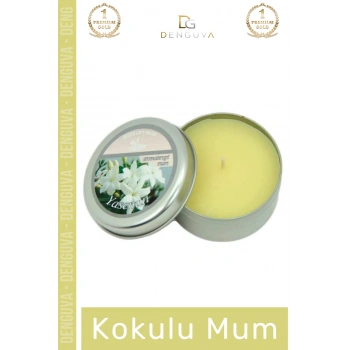 #Mum Dekoratif Hediyelik Şık Modern Tasarım Metal Kutu Kokulu Mum Oda Kokusu 120G Teneke Kutu