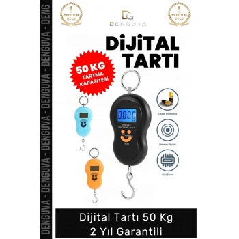 #BagajTartısı Elektronik Dijital El Kantarı Hassas Terazi Portatif Seyahat Tipi Askılı Bagaj Tartısı Max 50 Kg