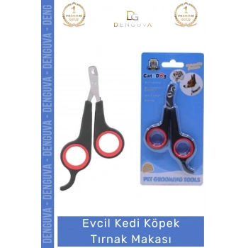 #EvcilTırnakMakası Profesyonel Paslanmaz Çelik Emniyet Kilitli Hassas Ergonomik Kedi Köpek Tırnak Makası