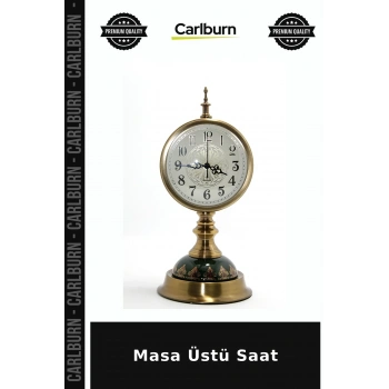 Masa Üstü Saat Salon Süsü Ofis Objesi Ev Dizaynı