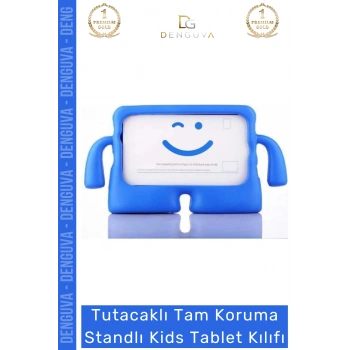 Özel Üretim Apple Ipad 7. 8. 9. Nesil 10.2 Inç Yumuşak Dokulu Tutacaklı Tam Koruma Standlı Kids
