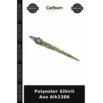Özel Üretim Dekoratif Aksesuar Figür Polyester Sihirli Asa Alk2386