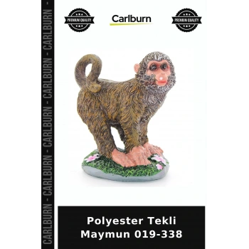 Özel Üretim Dekoratif Figür Ev Aksesuarı Salon Hediye Polyester Tekli Maymun 019-338