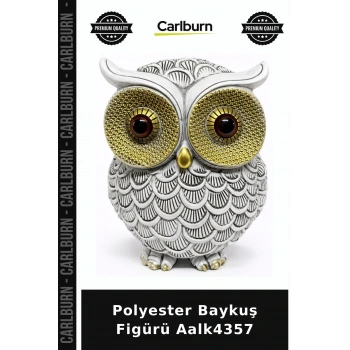 Özel Üretim Dekoratif Hediye Salon Aksesuar Ev Polyester Baykuş Figürü Aalk4357