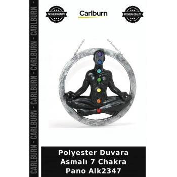 Özel Üretim Duvar Dekoru Ev Aksesuarı Polyester Duvara Asmalı 7 Chakra Pano Alk2347