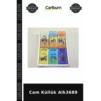 Özel Üretim Ev Aksesuar Masaüstü Cam Küllük Alk3689