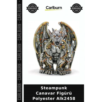 Özel Üretim Figür Dekoratif Koleksiyon Steampunk Canavar Figürü Polyester Alk2458