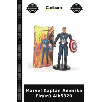 Özel Üretim Figür Hediye Süper Kahraman Marvel Kaptan Amerika Figürü Alk5320