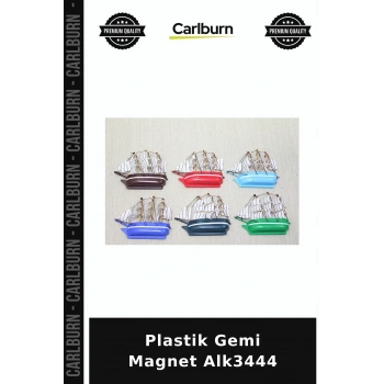 Özel Üretim Hediyelik Süs Aksesuar Plastik Gemi Magnet Alk3444