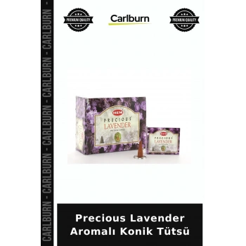 Özel Üretim Lavanta Precious Lavender Aromalı Konik Tütsü