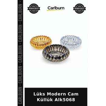Özel Üretim Lüks Modern Cam Küllük Alk5068