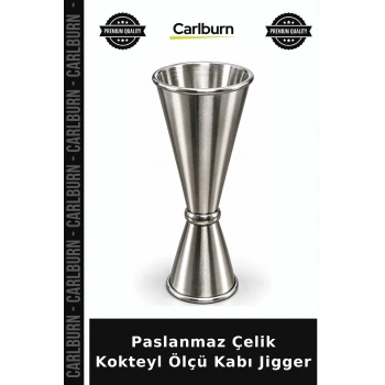 Özel Üretim Paslanmaz Çelik Çift Taraflı Kokteyl Ölçü Kabı Jigger