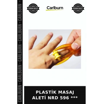 Özel Üretim Rahatlatıcı Kişisel Bakım El Tipi PLASTİK MASAJ ALETİ NRD 596 ***
