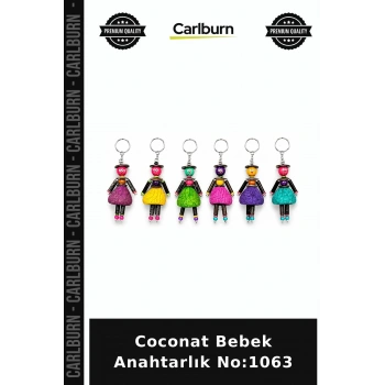 Özel Üretim Sevimli Aksesuar Coconat Bebek Anahtarlık No:1063