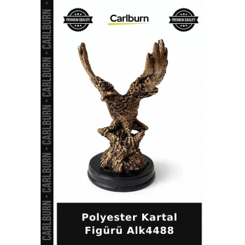 Polyester Kartal Figürü Masa Süsü Stil Sahibi Raf Objesi
