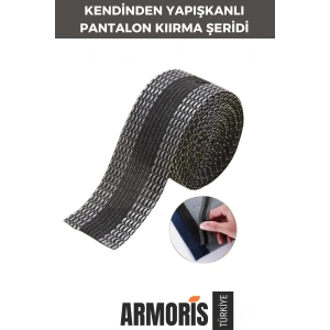 Yeni Polyesterden Bant Dayanıklı Esnek Sıcakta Eriyen Kendinden Yapışkanlı Pantolon Kıvırma Şeridi