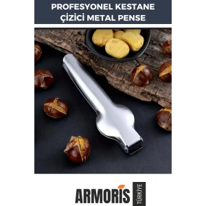 Yeni Nesil Profesyonel Kaymaz Sağlı Ergonomik Paslanmaz Çelik Metal Kestane Çizici Pense
