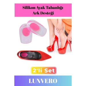Premium Boşluk Doldurucu Anatomik Ark Desteği Jel Düz Silikon Ayak Tabanlığı