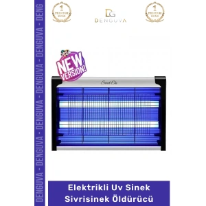 #SivrisinekÖldürücü 37x25 cm 6W 2000V Çift Floresan Mor Işık Etkili Güçlü Yazlık Balkon Kafe Lokanta Askılı Sinek Sivrisinek Öldürücü