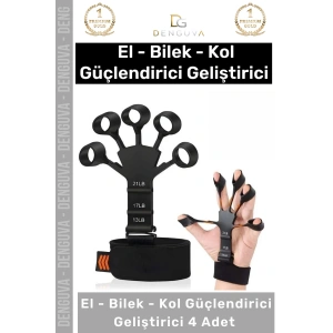 #ÖrümcekLastik Parmak Egzersiz Aparatı El Kas Güçlendirici Fizik Tedavi Kavrama Silikon Örümcek Lastik 4 Adet