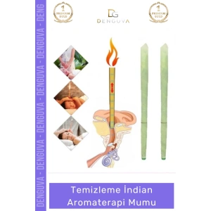 #KulakTemizlemeAparatı Doğal Kulak Temizleme Aparatı Profesyonel Bakım Seti İndian Aromaterapi Mumu 2 Adet