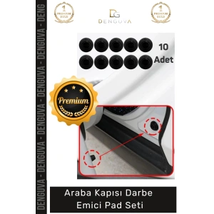 #DarbeEmici Koruyucu Şeffaf Silikon Sessiz Bagaj Kaput Çizik Araba Kapısı Darbe Emici Pad Seti