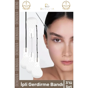 #GerdirmeBandı Foxy Eyes Bella Cat Eyes Görünüm Sağlayan Şeffaf Yüz Göz Kaldırma Gerdirme Bandı 3lü Set