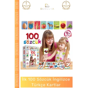 #EğiticiSözlük İlk 100 Kelime Eğitici Bebek Çocuk Okul Öncesi Zeka Geliştirici Sözcük İngilizce Türkçe