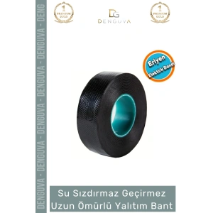#KauçukBant EPR Bazlı Yüksek Voltaj Su Geçirmez 19mm 8mt Yapışkanlı Eriyen Kauçuk Yalıtım Bandı