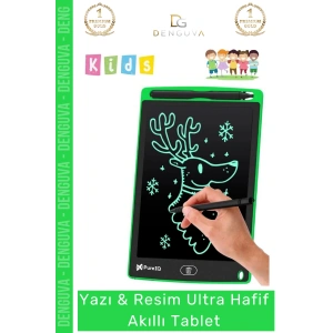 #BoyamaTableti 8.5 İnç LCD Grafik Dijital Çizim Not Kalemli Yazı Tahtası Boyama Resim Akıllı Tablet