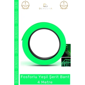 #FosforluBant Işıldayan Photoluminescent İş Güvenliği Acil Çıkış Yönlendirme Fosforlu Yeşil Şerit Bant