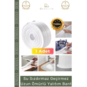 #İzolasyonBant Su Sızdırmaz Lavabo Küvet Kenar Bandı İthal Mutfak Banyo Önleyici 3.2m İzolasyon Bant