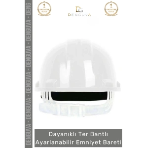 #EmniyetBariyet Essafe CE Belgeli Ekonomik Havalandırmalı Dayanıklı Koruyucu Güvenliği Beyaz Emniyet Bareti