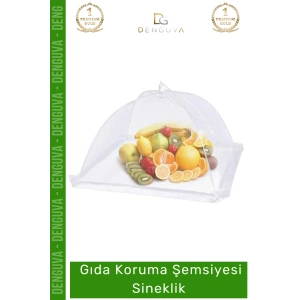 #GıdaŞemsiyesi Mutfak Sofra Hijyenik Katlanabilir Pratik Tül Mekanizmalı Gıda Koruma Şemsiyesi Sineklik