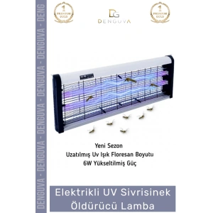 #SinekÖldürücü UV Lamba Elektrikli Haşere Kovucu Güçlü Etkili Askılı Sinek Sivrisinek Öldürücü 2200V