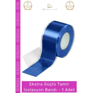 #TamirBandı Mavi Renk Çok Amaçlı Tamir Suya Dayanıklı Güçlü Montaj İzolasyon Bandı 48mm x 10m 1 Adet