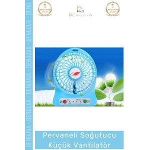 #Vantilatör Masaüstü Şarjlı Mini Taşınabilir Ofis Ev Araba Tipi Fan Pervaneli Soğutucu Küçük Vantilatör
