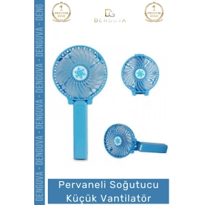 #Vantilatör USB Mini Taşınabilir Şarjlı Katlanabilir Sessiz Masaüstü Pervaneli Soğutucu Küçük Vantilatör