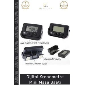 #MasaSaati Dijital Masa Saati Kompakt Ergonomik Antrenman Okul Yüzme Saati Kronometre